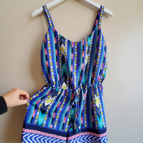 Be Bop | BOHO Print Romper Small Size - Picture 3 of 5
